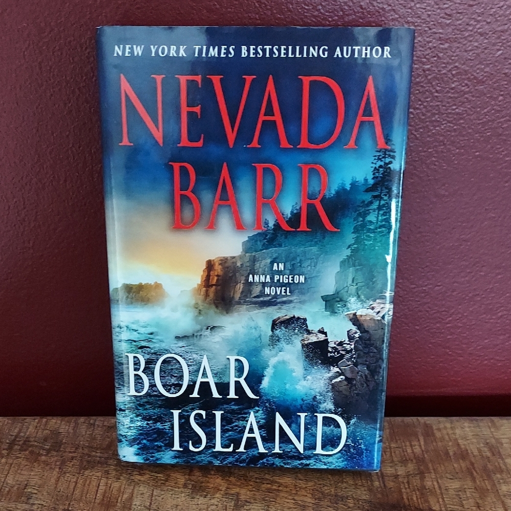 Boar Island by Nevada Barr Hardcover Book